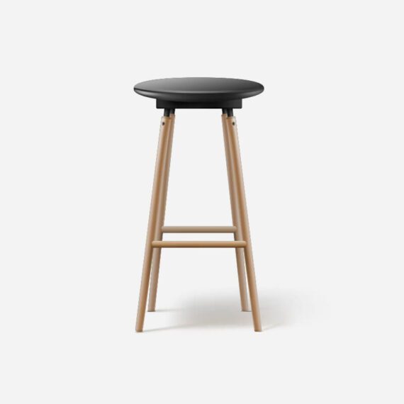 Wood stool